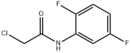 2-CHLORO-N-(2,5-DIFLUOROPHENYL)ACETAMIDE Struktur