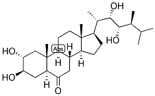 22S,23S-EPICASTASTERONE Struktur