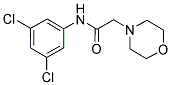 N-(3,5-DICHLOROPHENYL)-2-MORPHOLINOACETAMIDE Struktur