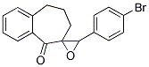 2-(4-BROMOBENZYLIDENE)-1-BENZOSUBERONE EPOXIDE Struktur