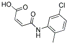 N-(5-CHLORO-2-METHYLPHENYL)MALEAMIC ACID Struktur