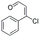 3-CHLORO-3-PHENYL-PROPENAL Struktur