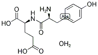 H-TYR-GLU-OH H2O Struktur