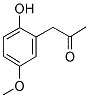 2-HYDROXY-5-METHOXYPHENYLACETONE Struktur