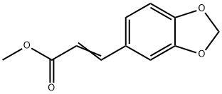 METHYL (E)-3-(1,3-BENZODIOXOL-5-YL)-2-PROPENOATE Struktur