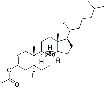 2,(5-ALPHA)-CHOLESTEN-3-OL ACETATE Struktur