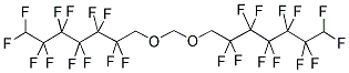 1,1,2,2,3,3,4,4,5,5,6,6,12,12,13,13,14,14,15,15,16,17,17-TETRACOSAFLUORO-8,10-DIOXAHEPTADECANE Struktur