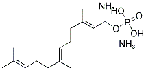 TRANS, TRANS FARNESYL MONOPHOSPHATE DIAMMONIUM SALT Struktur