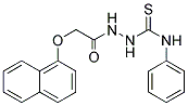 1-(2-(1-NAPHTHYLOXY)ACETYL)-4-PHENYLTHIOSEMICARBAZIDE