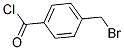 4-BROMOMETHYL BENZOYLCHLORIDE Struktur