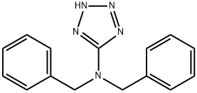 N,N-DIBENZYL-1H-1,2,3,4-TETRAAZOL-5-AMINE Struktur