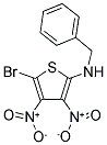 N2-BENZYL-5-BROMO-3,4-DINITROTHIOPHEN-2-AMINE Struktur