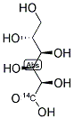 GLUCONIC ACID, D, [1-14C] Struktur