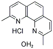 2,9-DIMETHYL-1,10-PHENANTHROLINE HYDROCHLORIDE MONOHYDRATE Struktur