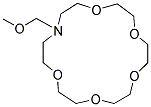 N-METHOXYMETHYLAZA-18-CROWN-6 Struktur