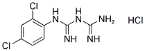 1-(2-4-DICHLOROPHENYL)BIGUANIDE HYDROCHLORIDE Struktur