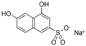 1,7-DIHYDROXYNAPHTHALENE-3-SULFONIC ACID MONOSODIUM SALT Struktur