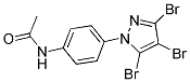 N1-[4-(3,4,5-TRIBROMO-1H-PYRAZOL-1-YL)PHENYL]ACETAMIDE Struktur