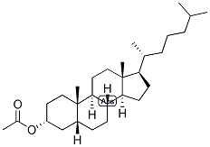 5-BETA-CHOLESTAN-3-ALPHA-OL ACETATE Struktur