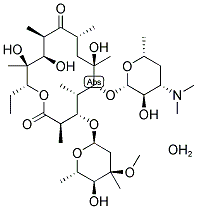 (-)-ERYTHROMYCIN HYDRATE Struktur