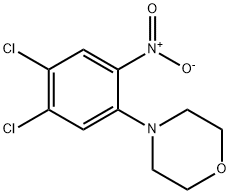 4-(4,5-DICHLORO-2-NITROPHENYL)MORPHOLINE Struktur