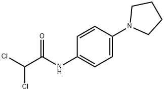 2,2-DICHLORO-N-[4-(1-PYRROLIDINYL)PHENYL]ACETAMIDE Struktur