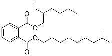 2-ETHYLHEXYL ISODECYL PHTHALATE Struktur