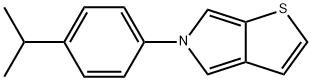 5-(4-ISOPROPYLPHENYL)-5H-THIENO[2,3-C]PYRROLE Struktur