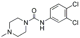 N-(3,4-DICHLOROPHENYL)(4-METHYLPIPERAZINYL)FORMAMIDE Struktur