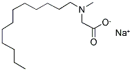 SODIUM LAURYL SARCOSINATE Struktur