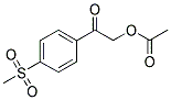 ACETIC ACID, [4-(METHYLSULPHONYL)BENZOYL]METHYL ESTER Struktur