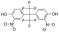 4,4'-(HEXAFLUOROISOPROPYLIDENE)-2,2'-DINITRO-DIPHENOL Struktur