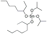 BIS(ETHYLHEXYLOXY)TIN ISOPROPOXIDE Struktur