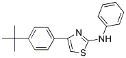 (4-(4-(TERT-BUTYL)PHENYL)(2,5-THIAZOLYL))PHENYLAMINE Struktur