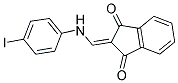 2-(((4-IODOPHENYL)AMINO)METHYLENE)INDANE-1,3-DIONE