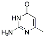 2-AMINO-6-METHYL-4(3H)-PYRIMIDINONE Struktur