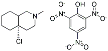 4A-CHLORO-2-METHYLDECAHYDROISOQUINOLINE PICRATE Struktur