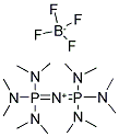 1,1,1,3,3,3-HEXAKIS(DIMETHYLAMINO)DIPHOSPHAZENIUM TETRAFLUOROBORATE Struktur