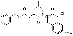 Z-LEU-TYR-CHLOROMETHYLKETONE Struktur