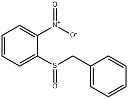 BENZYL 2-NITROPHENYL SULFOXIDE Struktur