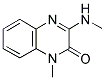 1-METHYL-3-(METHYLAMINO)-2(1H)-QUINOXALINONE Struktur