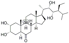 22S,23S-HOMOCASTASTERONE Struktur