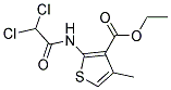 ETHYL 2-[(2,2-DICHLOROACETYL)AMINO]-4-METHYLTHIOPHENE-3-CARBOXYLATE Struktur