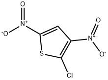 2-CHLORO-3,5-DINITRO-THIOPHENE Struktur