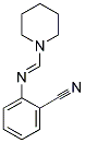 2-[(PIPERIDIN-1-YLMETHYLENE)AMINO]BENZONITRILE Struktur