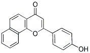 4'-HYDROXY-ALPHA-NAPHTHOFLAVONE Struktur