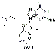 CGMP 32P TRIETHYLAMMONIUM SALT Struktur