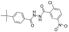 N'1-[4-(TERT-BUTYL)BENZOYL]-2-CHLORO-5-NITROBENZENE-1-CARBOHYDRAZIDE Struktur