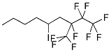 1,1,1,2,2,3-HEXAFLUORO-3-(TRIFLUOROMETHYL)-5-IODONONANE Struktur