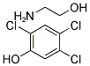 2,4,5-TRICHLOROPHENOL ETHANOLAMINE SALT Struktur